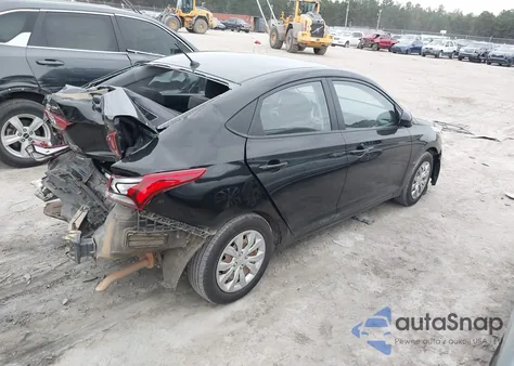2020 Hyundai Accent Se from USA, damaged, VIN 3KPC24A65LE107638